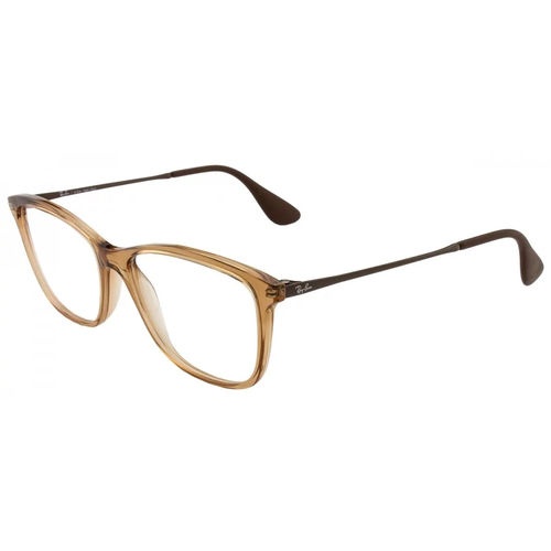 culos De Grau Ray Ban Rx7135l 5700/54 caramelo Transparente