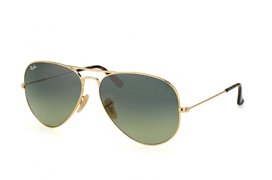 CULOS DE SOL Ray-Ban Aviator RB3025 181/71 - Dourado/Cinza Gradiente