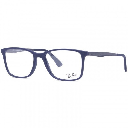 culos de Grau Ray Ban 7154 5828 -54 Acetato Azul Escuro Fosco