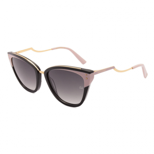 culos de Sol Ana Hickmann AH9306 - Preto/Rosa - P02/56