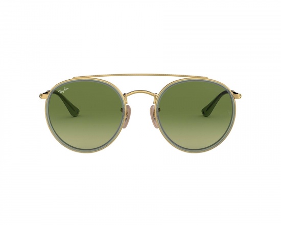 culos Ray-Ban RB3647-N 51 - Dourado e Verde - 9122/4M