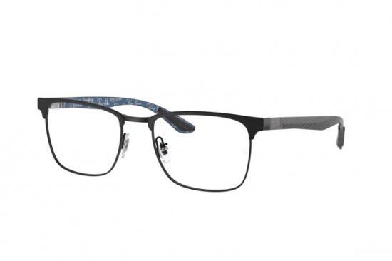 Armao Ray Ban RB8421 2904 Preto fosco sobre preto