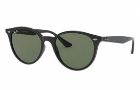 culos de Sol Ray-Ban RB4305 6166/13 53-19 Preto Brilho Lente G-15