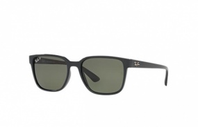 culos de sol Ray Ban RB4339L 65039A 56 Preto Polarizada Verde Clssica G-15 