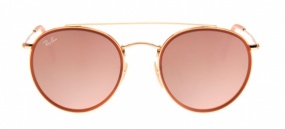 CULOS DE SOL  RAY-BAN ROUND DOUBLE BRIDGE RB3647N 001/7O 51 COR PSSEGO