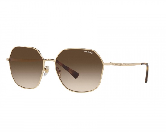 CULOS DE SOL VOGUE 4198S 848/13 58 METAL DOURADO LENTES MARROM DEGRAD